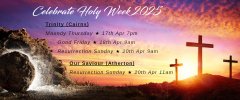 Celebrate Holy Week 2025...